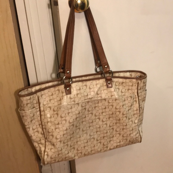 Coach Handbags - Big Coach Golden Bag (Great for School/Work)